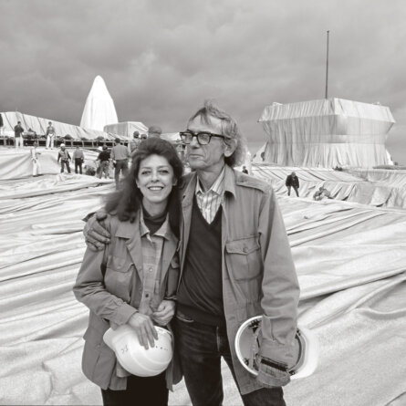 Christo im PalaisPopulaire Berlin_