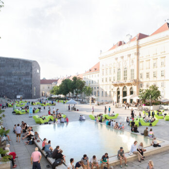 MuseumsQuartier Wien © Udo Titz 1 MuseumsQuartier Wien © Udo Titz