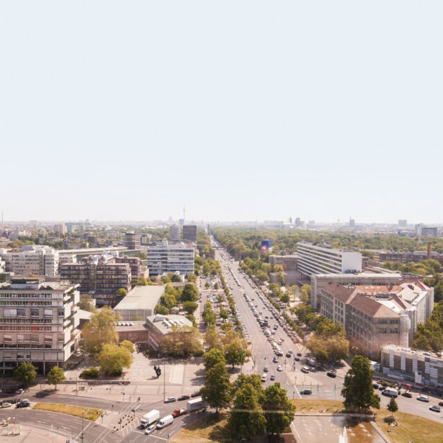 TU Mensa Skyline in Berlin Charlottenburg