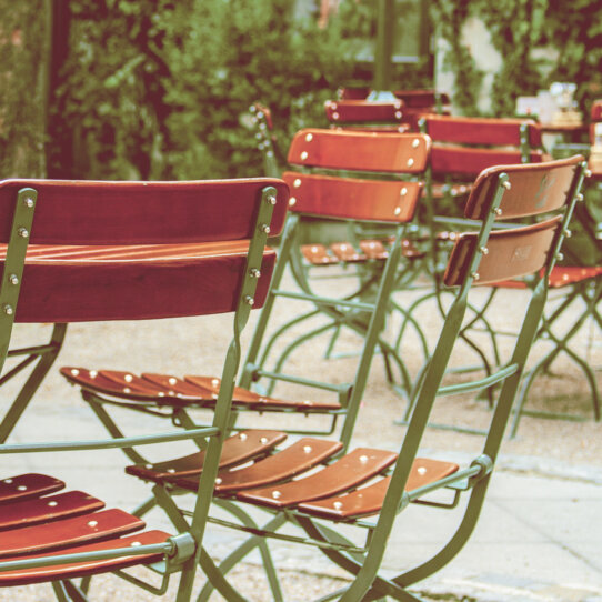 Biergarten am Herthasee Biergarten am Herthasee