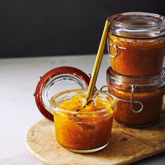 Kuerbismarmelade mit Vanille © Soeren Staun Petersen Kuerbismarmelade mit Vanille © Soeren Staun Petersen