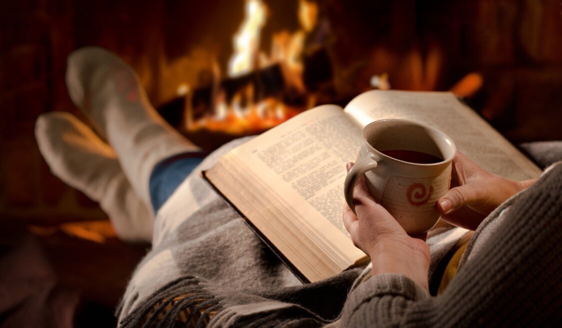 Vor dem Kamin Rechteck