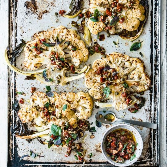 Deftig Vegan Blumenkohl Steak