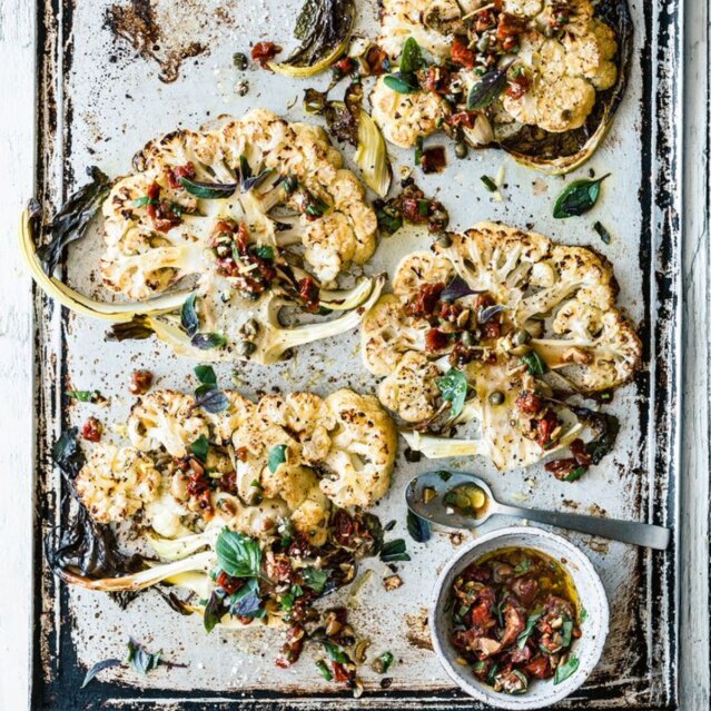 Deftig Vegan Blumenkohl Steak