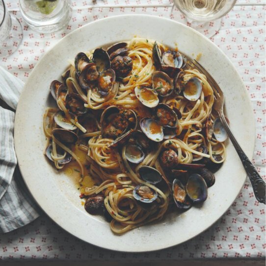 Linguine mit Venusmuscheln _ Isola Sarda