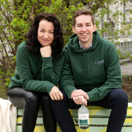 Laori-Gruender_innen Stella-Oriana Struefing und Christian Zimmermann
