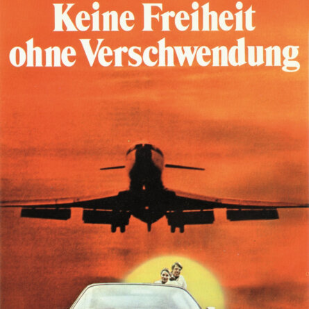 Keine Freiheit ohne Verschwendung, cmStaatliche Museen zu Berlin, Nationalgalerie, 2020 Schenkung Klaus Staeck Klaus Staeck  VG Bild-Kunst, Bonn 2021