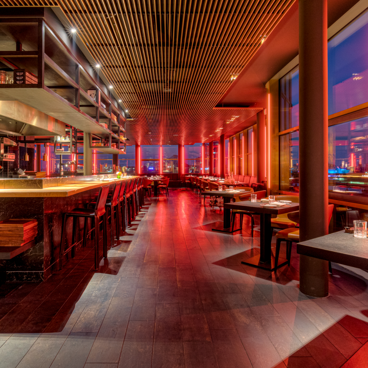 Restaurant Golvet Berlin Abendstimmung