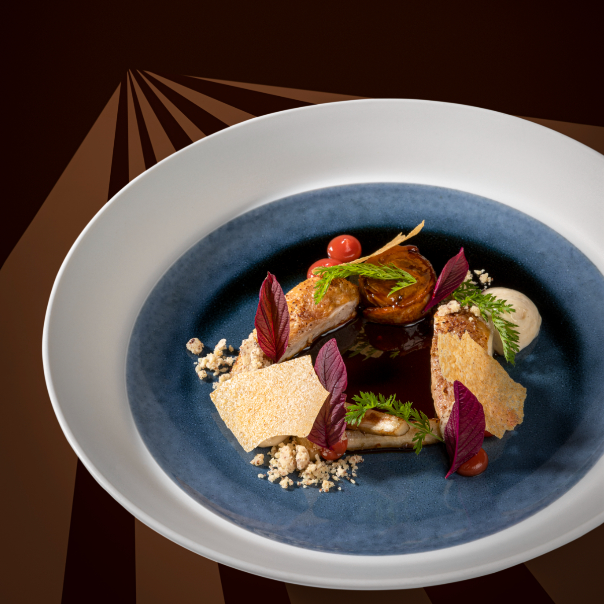 Restaurant Golvet Berlin Perlhuhn & Hafer