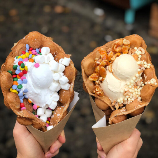 Katchi Ice Cream Berlin Bubble Waffles Katchi Ice Cream Berlin Bubble Waffles