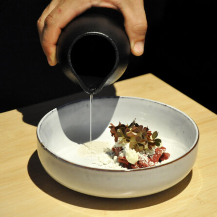 Wilde Klosterkueche Hirsch Tatar