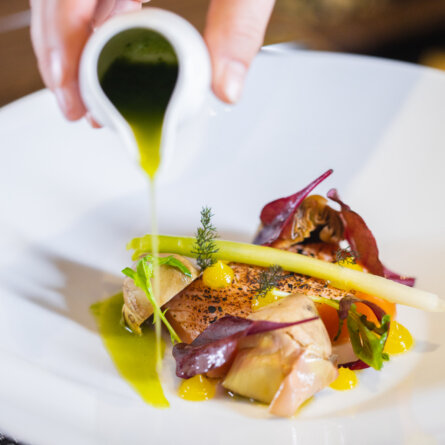 Cantinetta Ristorante Hamburg Speicherstadt Lachsvorspeise