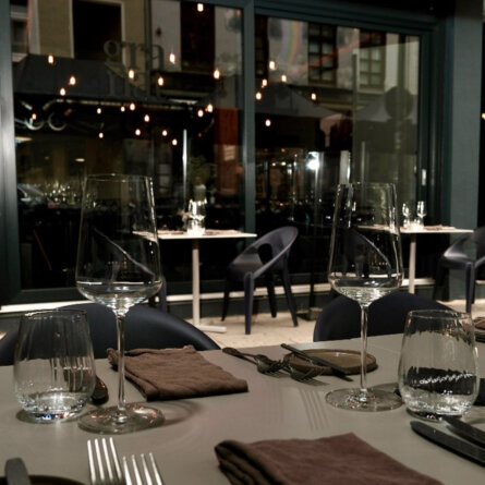 Das Granat Hamburg Terrasse