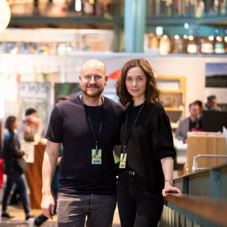 Michael Hetzinger und Alexandra Laubrinus im House of Food