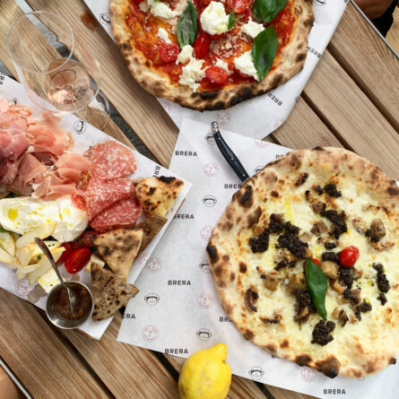 Restaurant Brera Zuerich Pizza und Tagliere