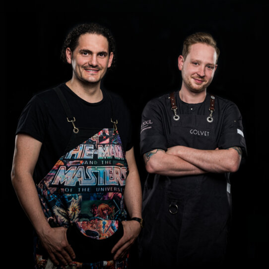 Team Restaurant Golvet Berlin Jonas Zoerner + Andreas Andricopolous