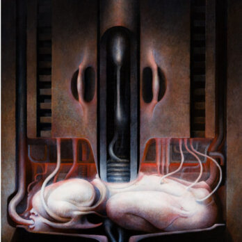 Hommage, Oe-S. Beckett, 1969, HR Giger