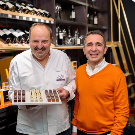 Hamid Djadda & Johann Lafer OHDE Marzipan Pralinen aus Neukoelln (1)