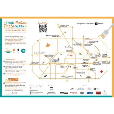 True Italian Pasta Week Karte