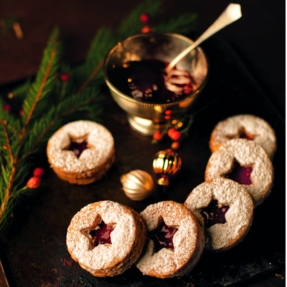 Vegane Vollkornspitzbuben Melissa Fortis