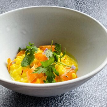 Fenchelrisotto I Nobelhart & Schmutzig, Billy Wagner KG Fenchelrisotto I Nobelhart & Schmutzig, Billy Wagner KG