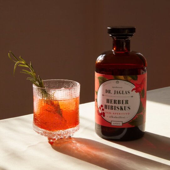 Dr. Jaglas Herber Hibiskus alkoholfreier Aperitivo (1)