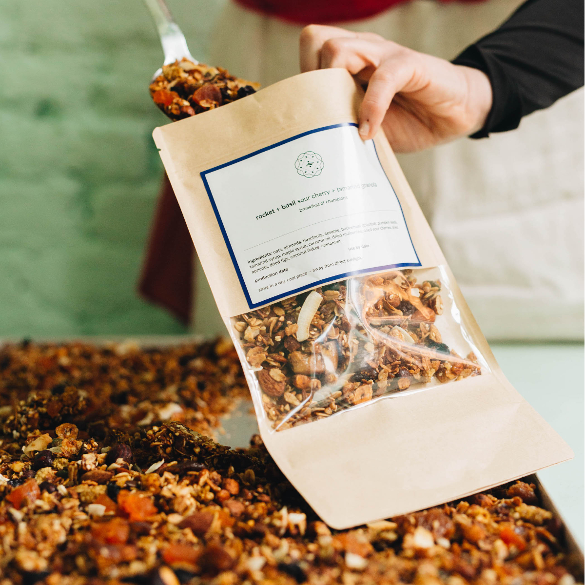 Granola Rocket + Basil Berlin Tiergarten