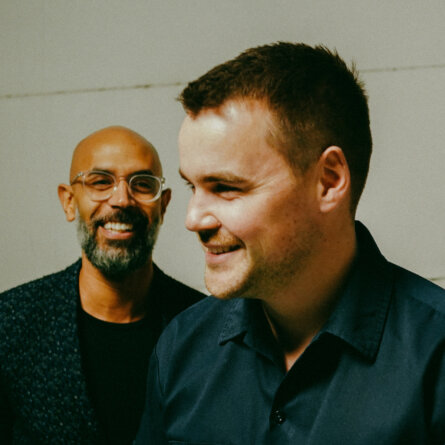 Hatim Zubair (Gastgeber + Sommelier) Tobias Beck (Gruender + Chefkoch)Ember ofc Berlin