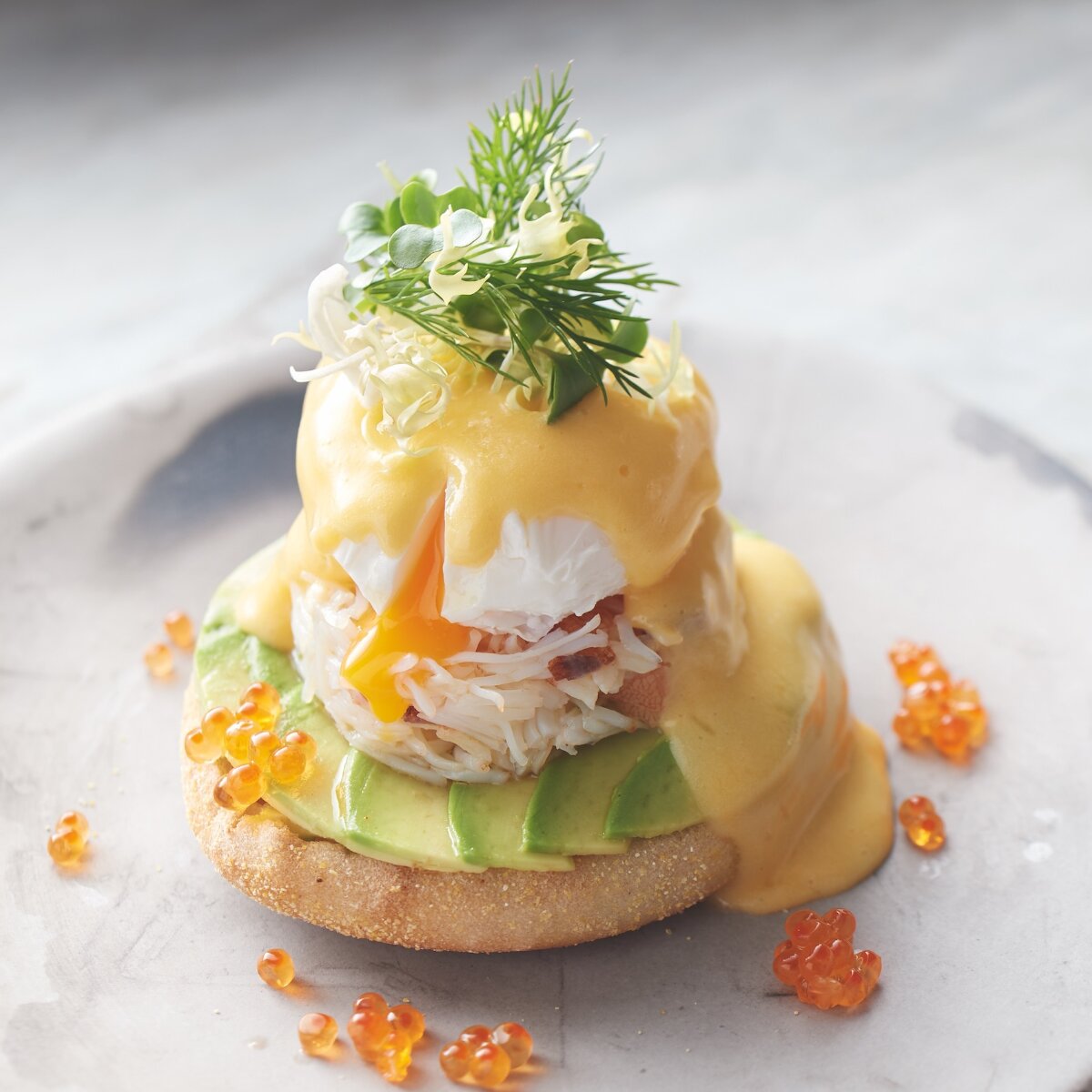 Crab Benedict Toastie_Christian Rueffer © © Jan-Peter Westermann Crab Benedict Toastie_Christian Rueffer