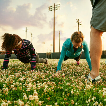 Outdoor Workout mit Urban Sports Club
