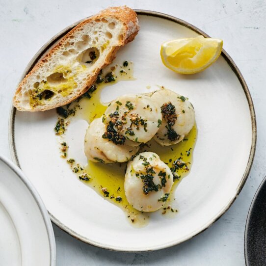 Jakobsmuscheln_Dinner auf Franzoesisch