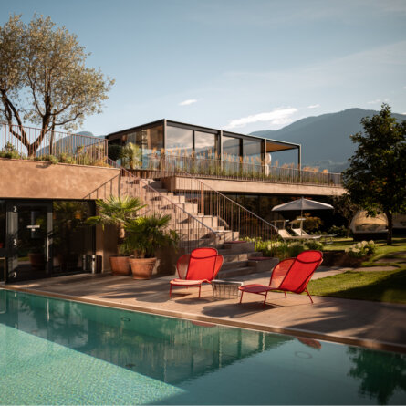 Hotel Muchele beheizter Auenpool Patrick Schwienbacher