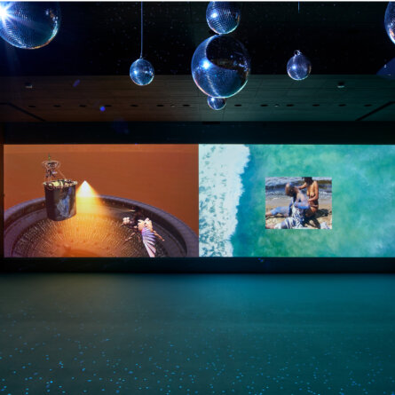 Jacolby Satterwhite, Birds in Paradise, 2019, at dawn, JSC Berlin. Foto Alwin Lay