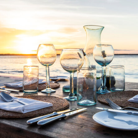 Beach Dinner I andBeyond Mnemba Island