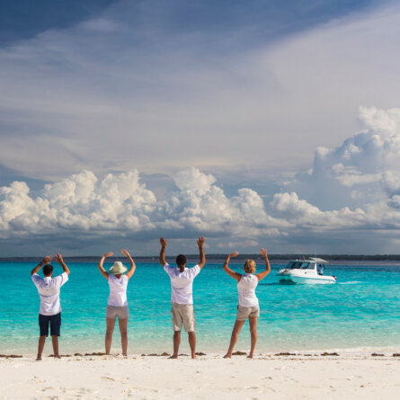 Beach Welcome I andBeyond Mnemba Island