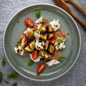 burrata_mit_Feigen_Kuechenseele © ©Valerie Hammacher burrata_mit_Feigen_Kuechenseele