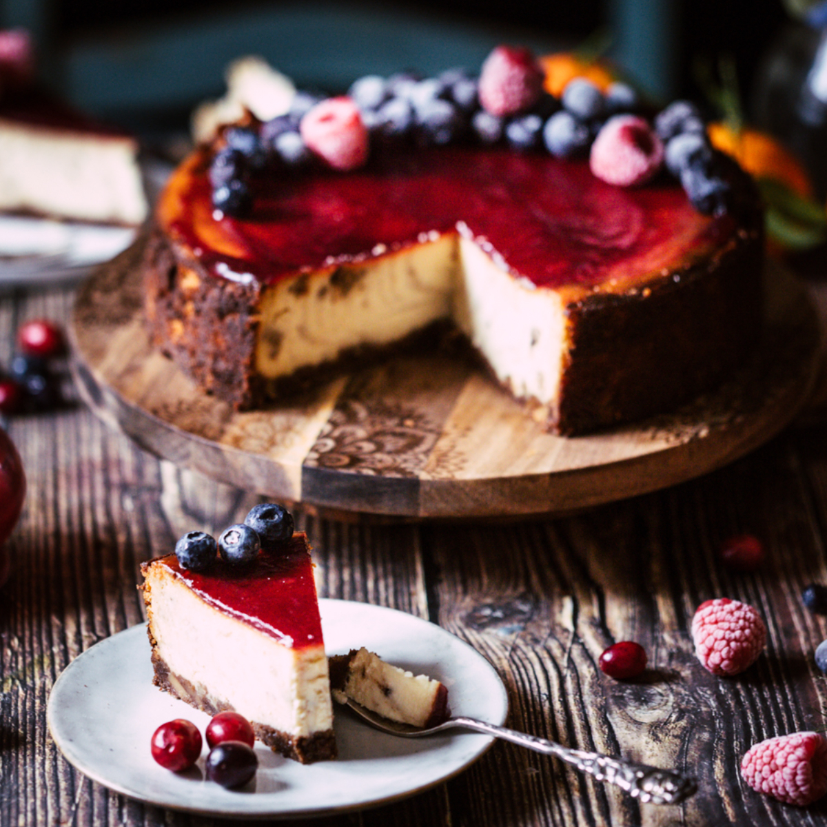 Wunderbare Winterkuchen I Christmas Cheesecake