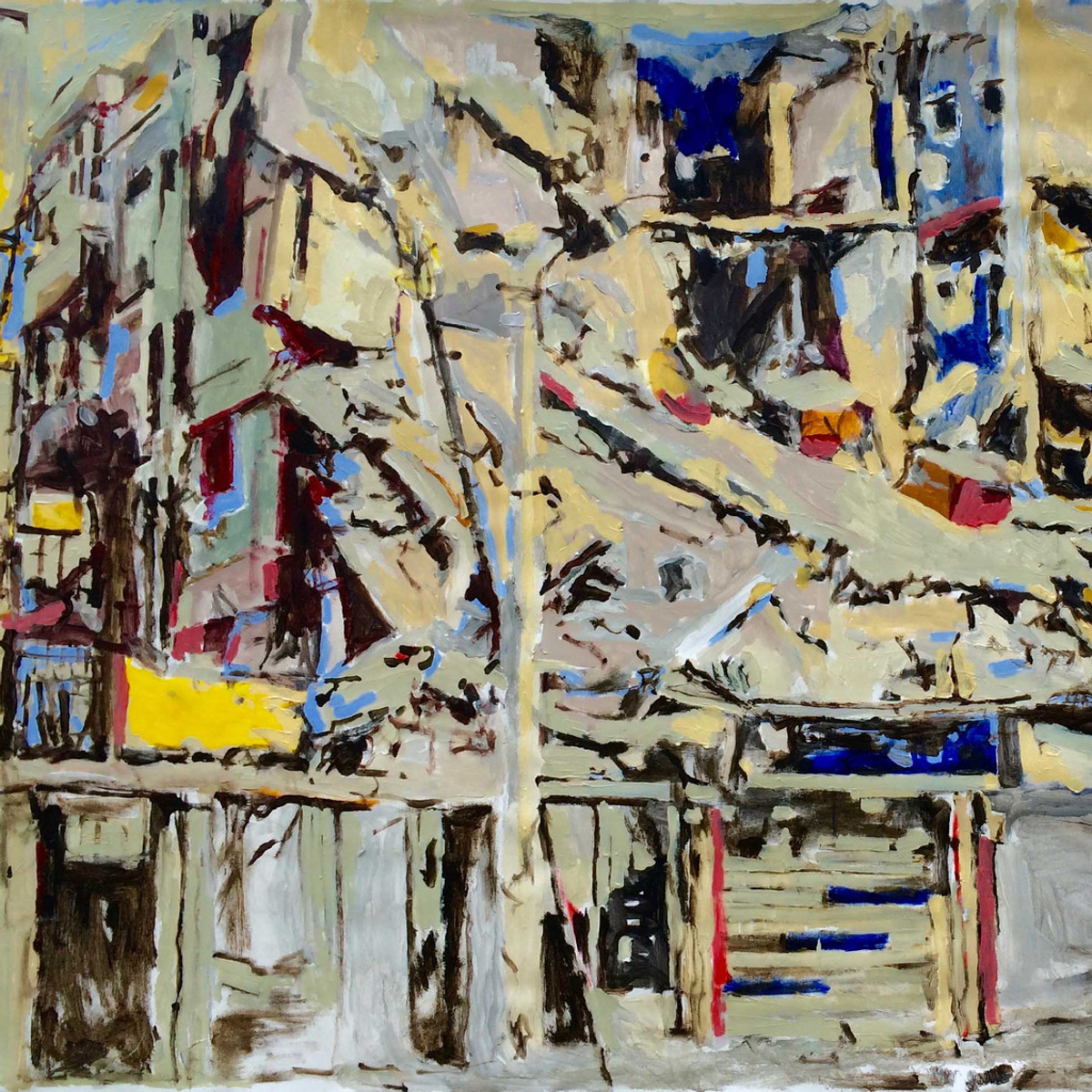 Tammam I Azzam I Storeys series I 2016 I Courtesy of Galerie Kornfeld
