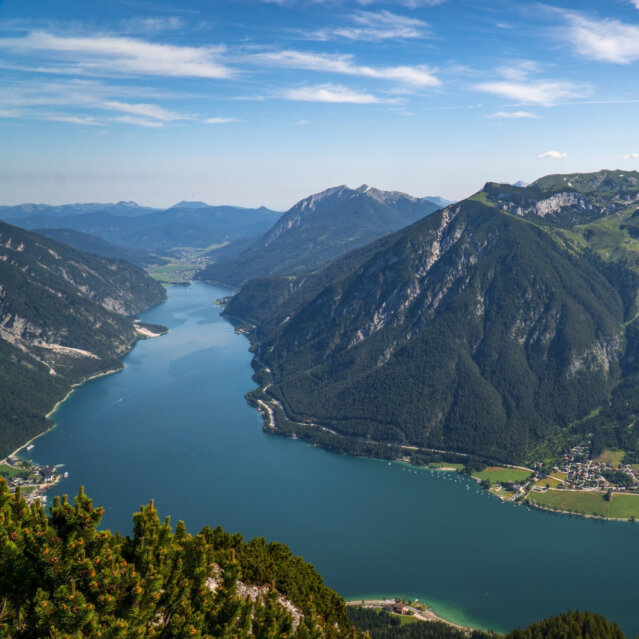 Achsee I Blick auf Achensee