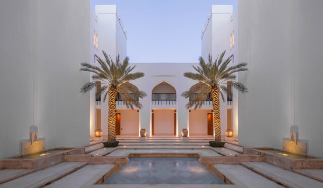 Chedi Muscat Oman Courtyard-2
