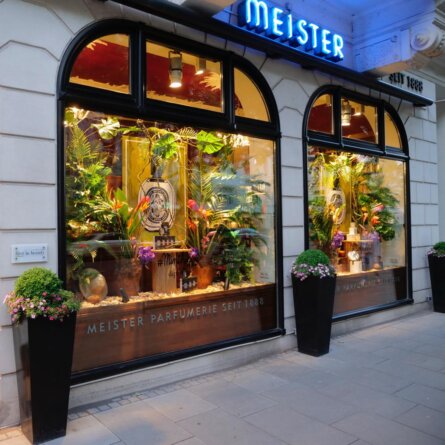 Meister Parfümerie Hamburg-Eppendorf Schaufenster