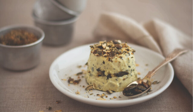 Küchenseele I Kürbiskernparfait I Foto Valerie Hammacher