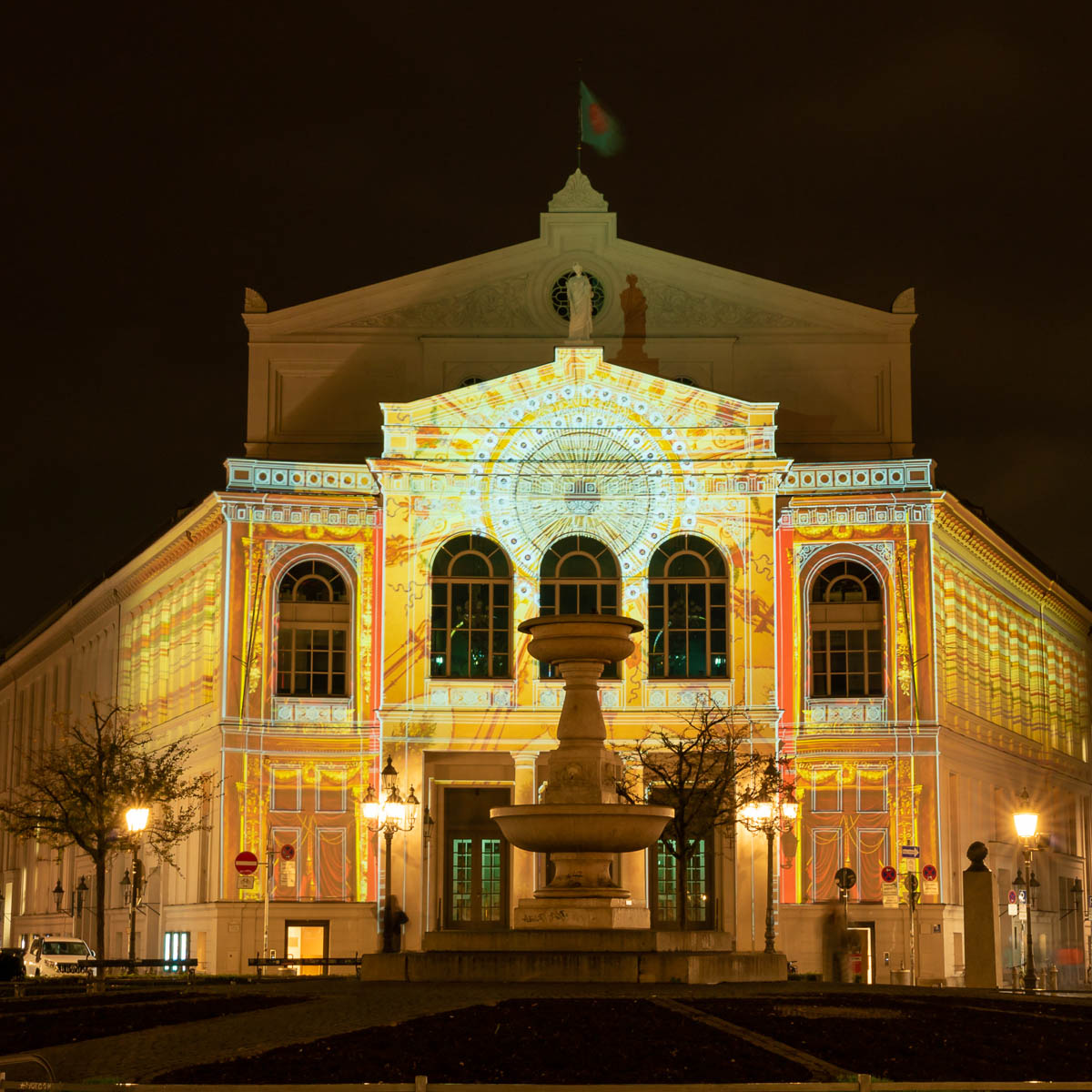Lichtwoche München 2019 Gärtnerplatzther