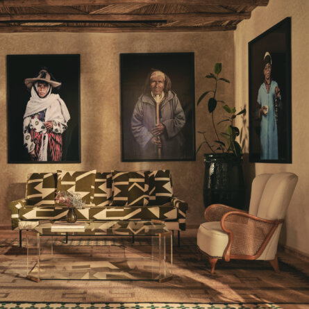 Art - Les Marocains by Leila Alaoui in the IZZA Reception