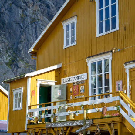 Nusfjord I Old Country Store I Norwegen