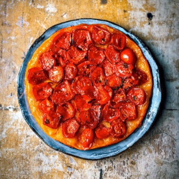 Kirschtomaten-Tarte-Tatin