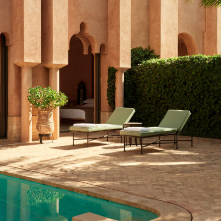 Amanjena, Morocco - Accommodation,Rooms - Maison Jardin Pool