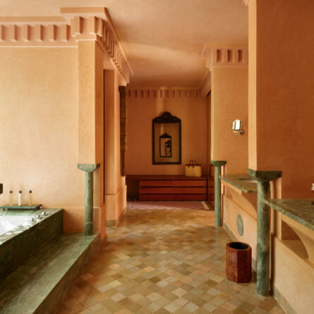 Amanjena,Morocco- Accomodation - Rooms Pavillon - Bathroom