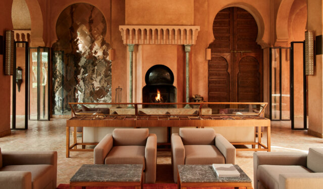 Amanjena, Morocco - Interior, Arrival Amanjena, Morocco - Interior, Arrival