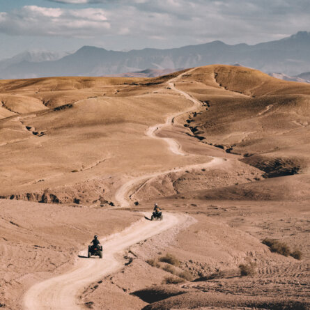 Amanjena, Morocco - Experience, Agafay quad biking